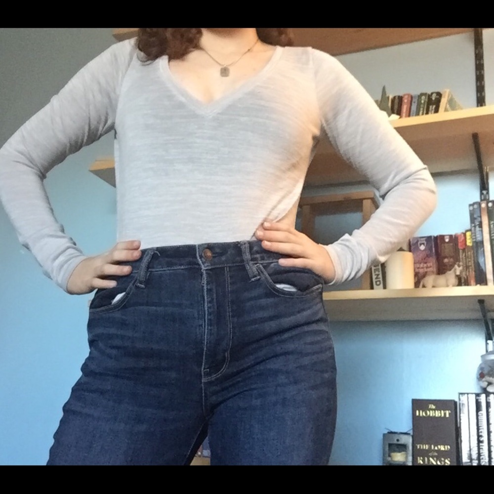 Abercrombie v-neck top